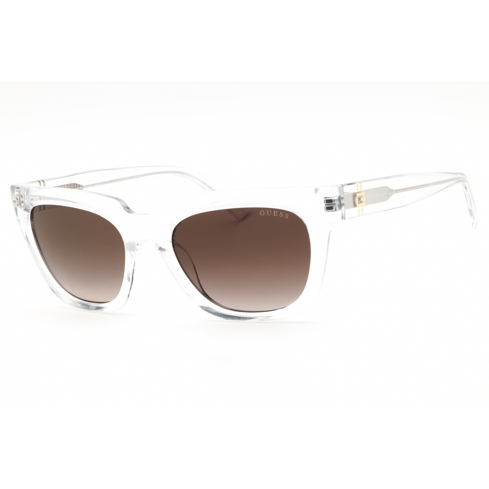 NWT Guess GU00206-26F Crystal Rectangle 53mm Sunglasses